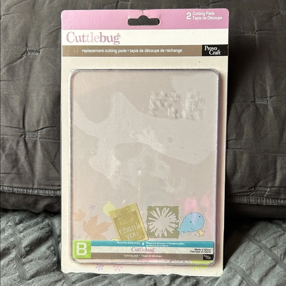 New Cuttlebug Replacement Cutting Pads 2 pads plate B Provo Craft